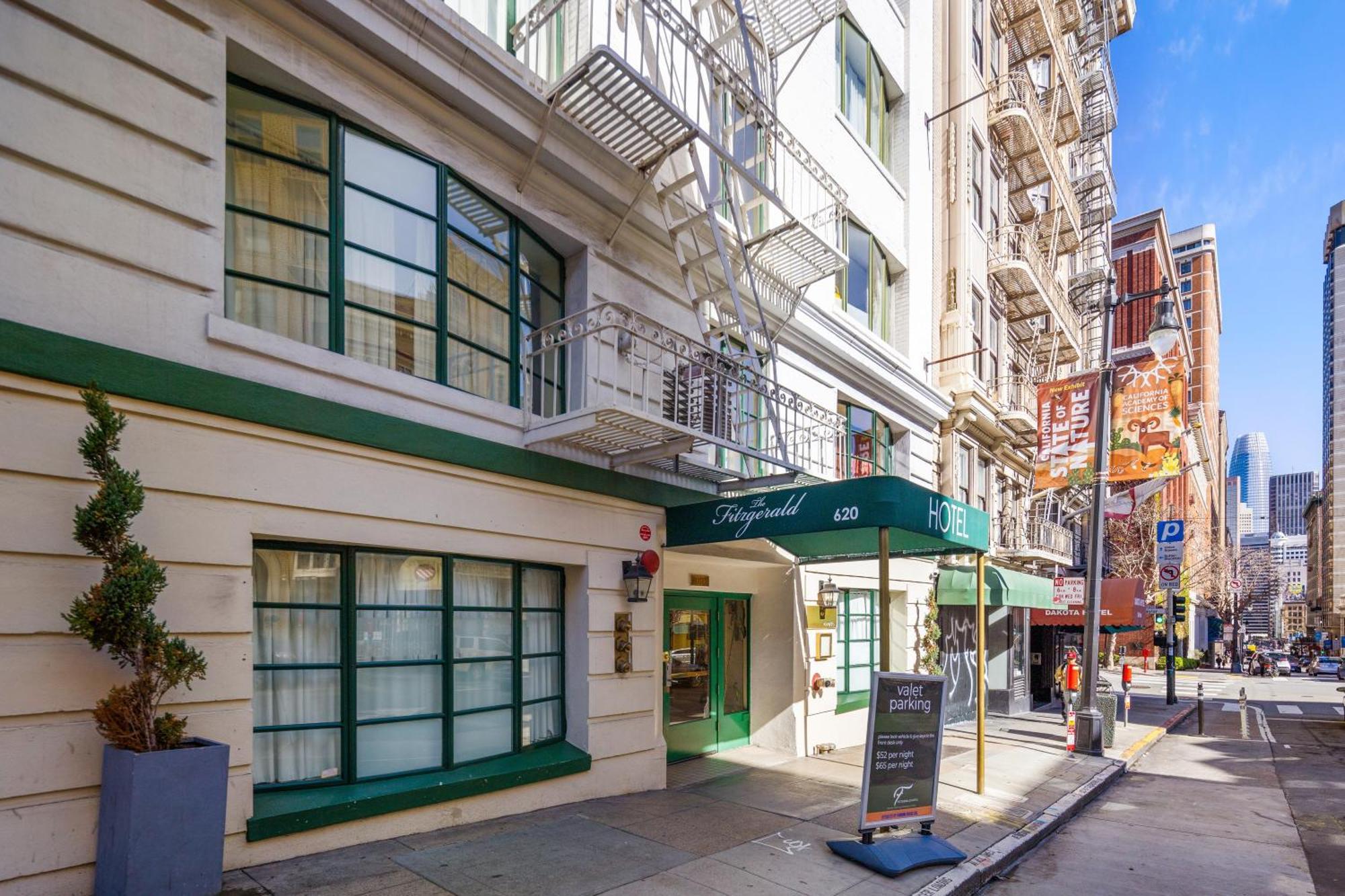 Fitzgerald Hotel Union Square San Francisco Bagian luar foto